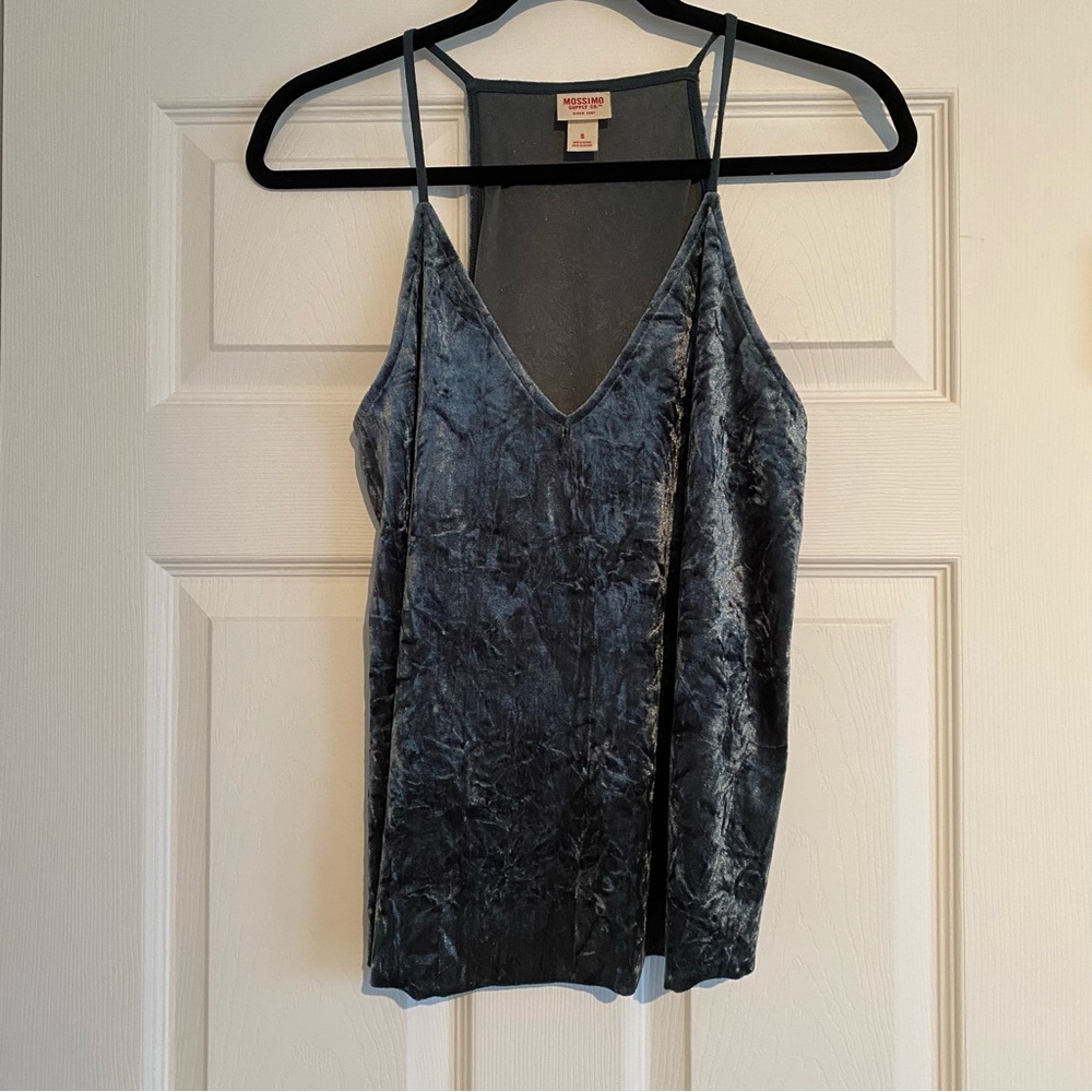 🌙 Mossimo Crushed Velvet Tank Top